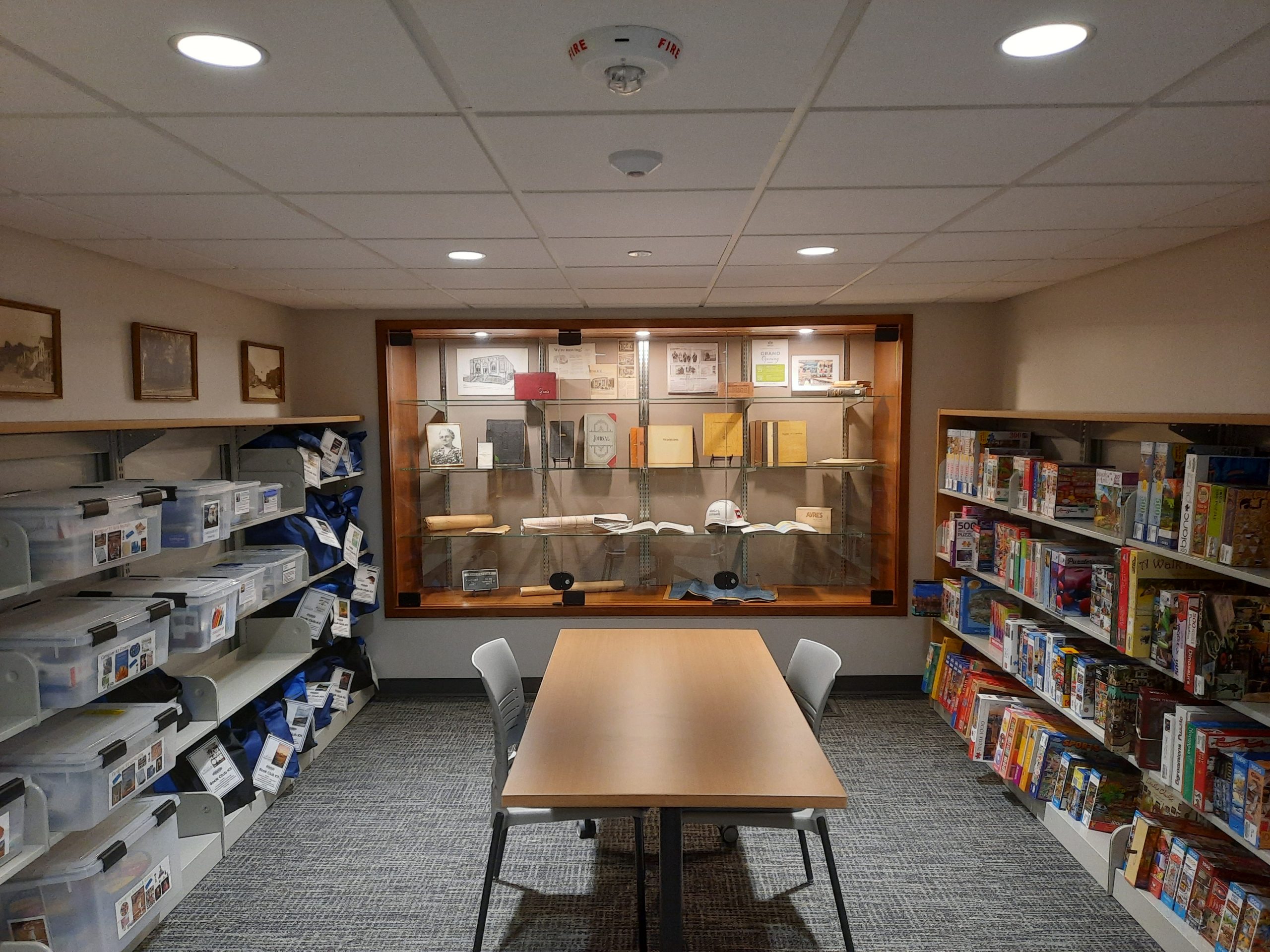 Book drop - outside