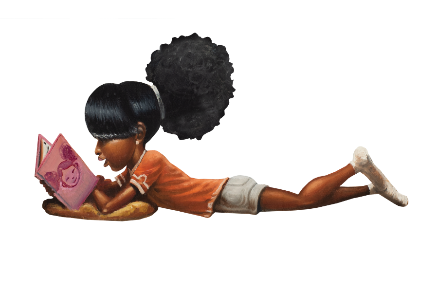 Mailchimp Books (8) little girl laying down reading a book